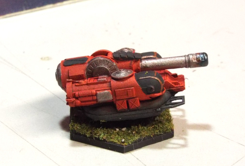 BATTLETECH SRM 71 HOVER TANK [KELL HOUNDS] (3D-PRINTED, PAINTED)