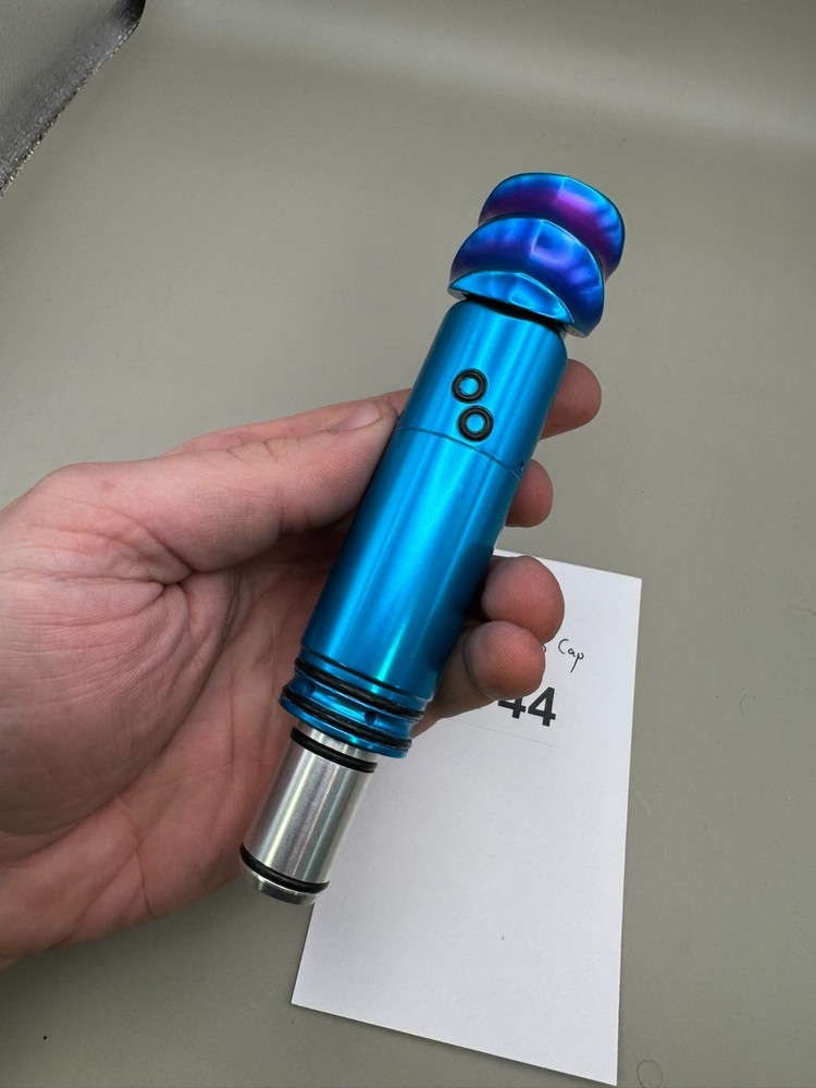 Bob Long VIS Engine VCOM Ripper Back Cap-Gloss Blue