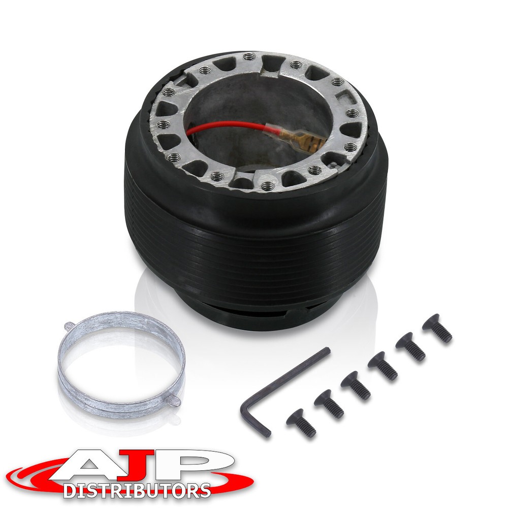 6 Bolt Steering Wheel Hub Adapter Quick Release For 1990-2005 Eclipse 1G 2G 3G