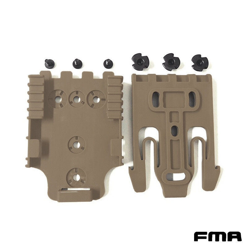 FMA Tactical Holster Accessory Quick Locking System QLS Kit W/ Locking Fork Army