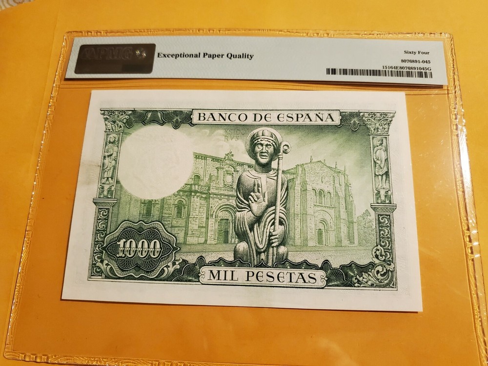 Spain note unc