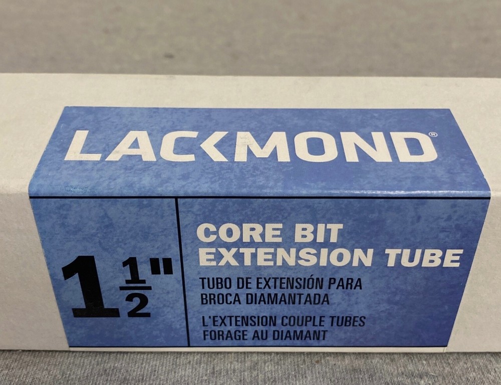 Lackmond® Core Bit Extension Tube 1-1/2" Drill