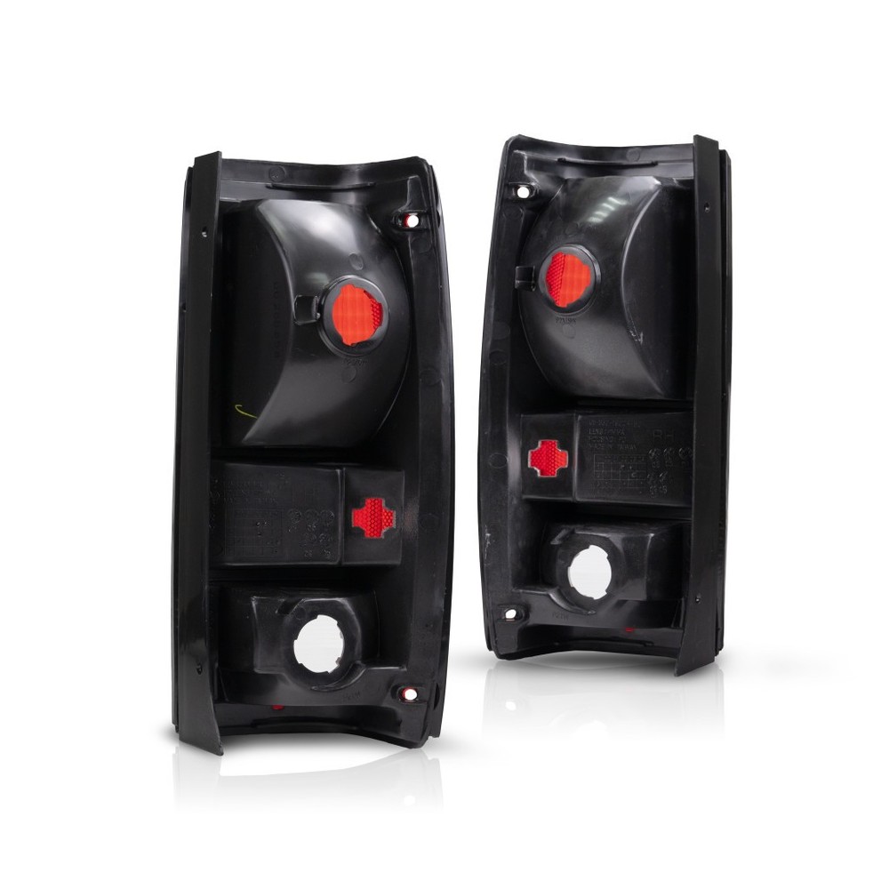For Chevy S10 Blazer Tail Light 1983-1994 Pair Driver & Passenger Side Black