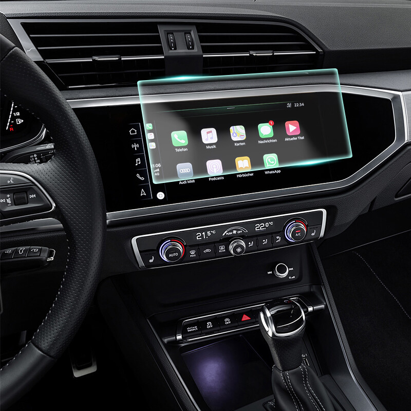 Crystal Clear Screen Protector for 2019 Audi Q3 Vehicle Navigation