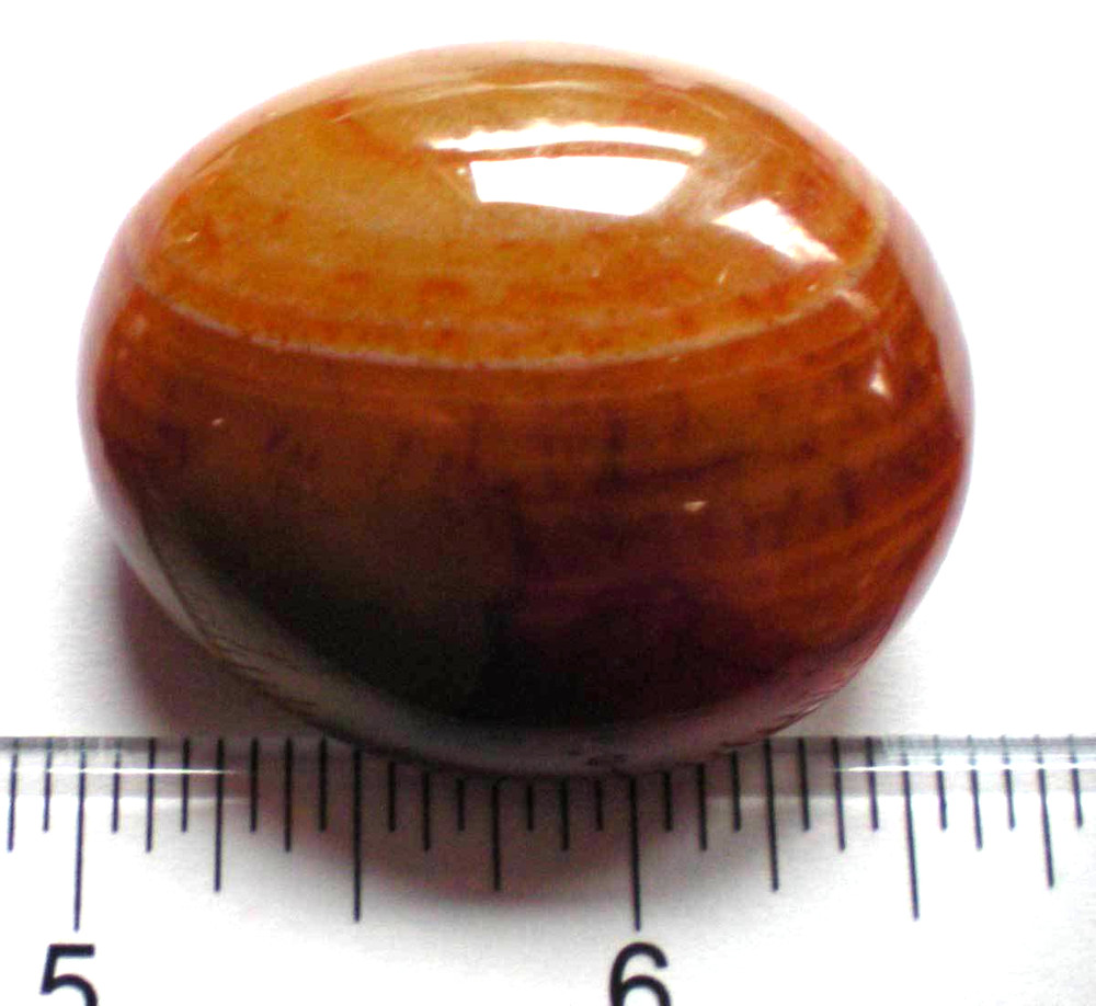 Carnelian Agate Palmstone sc618m