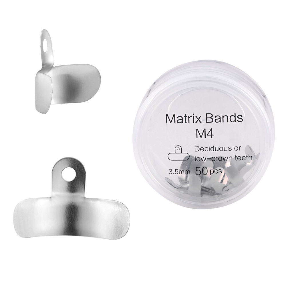 Dental Matrix Bands Ring Sectional Matrice Refills System Clamp Ring Clips