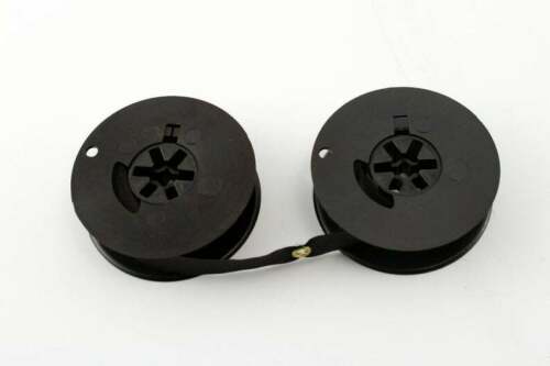 OLIVETTI LETTERA 32 TYPEWRITER RIBBON BLACK TWIN SPOOLS