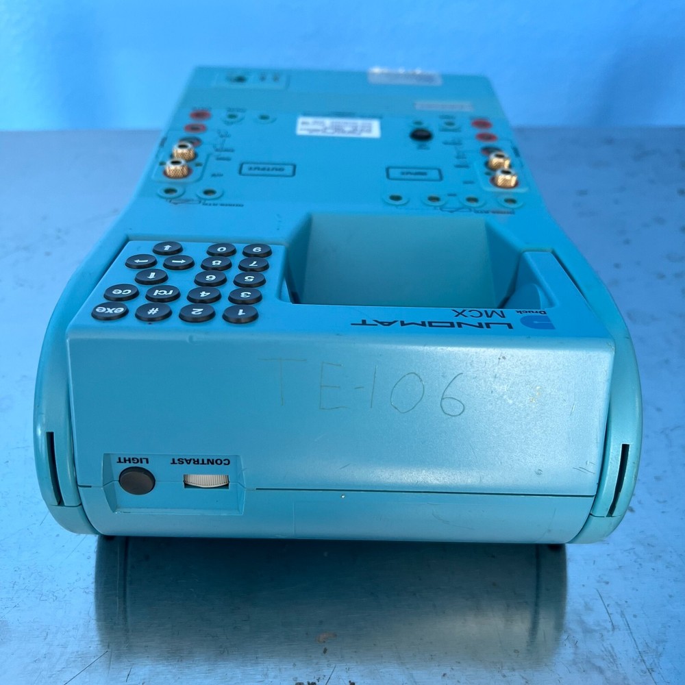 GE DRUCK UNDMAT MCX MULTI-FUNCTION DOCUMENTING CALIBRATOR