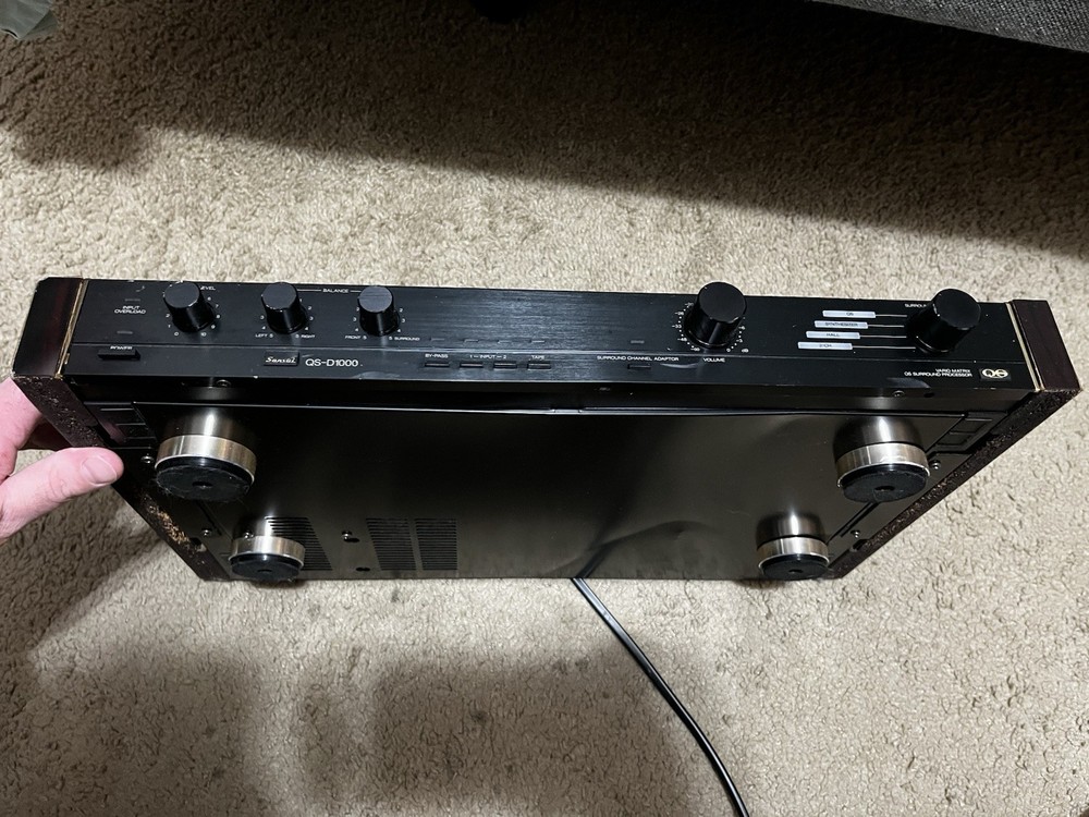 SANSUI QS-D1000 QS DECODER SUPER RARE AS-IS READ DESCRIPTION