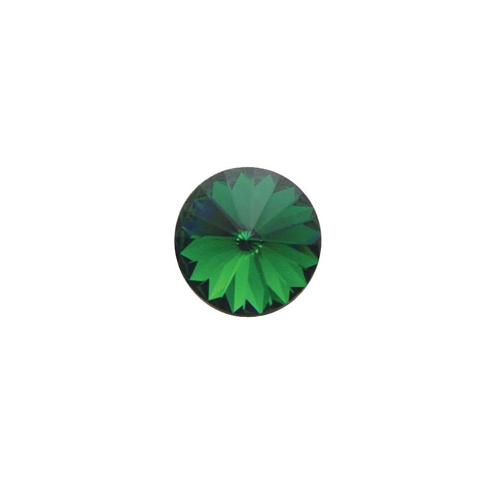 International Short Dash Screw Chrome - Green Diamond