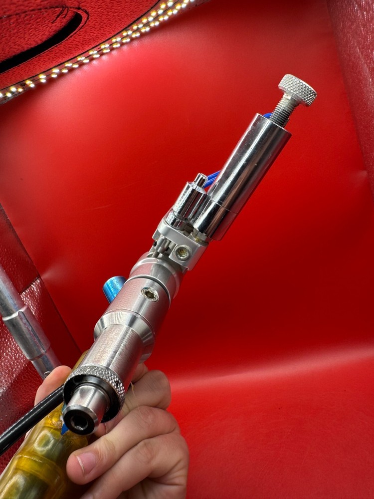 Shock Tech Vortex Autococker - Black/Silver Fade - Not Working