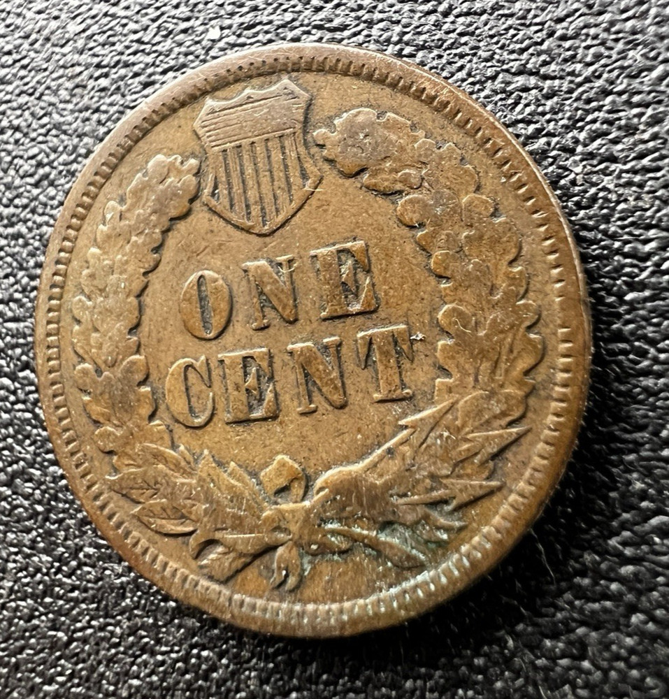 Indian Head One Cent Coin 1908 Fine