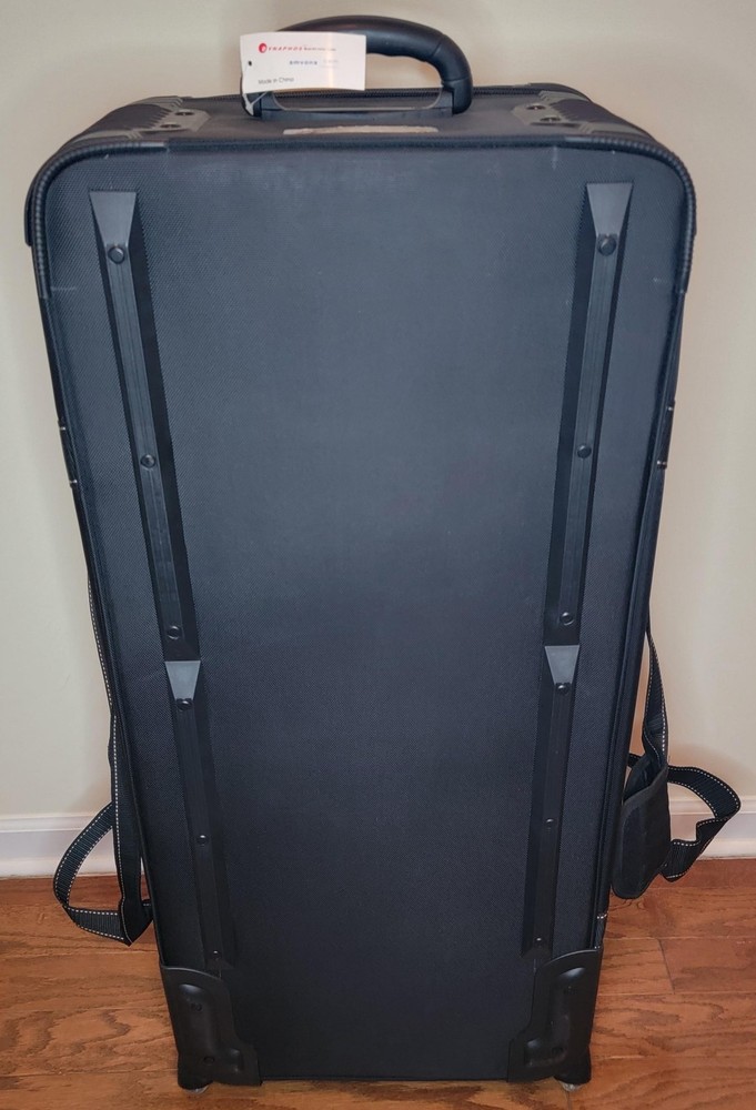 Dynaphos Multi-Kit Rolling Travel Case Padded Lighting Storage with Foam Inserts