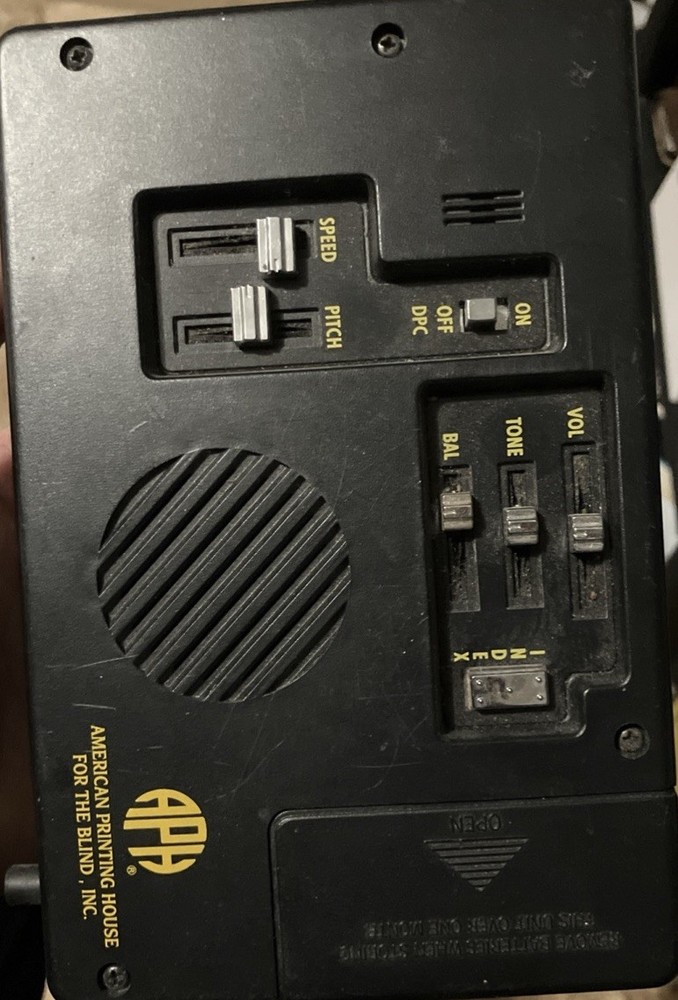 🦮 Handi Cassette II Recorder, APH for the Blind, Variable Speed Tested 👍