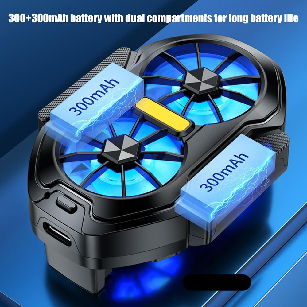 Mobile Phone Cooler Radiator for iPhone/Android Game Phone Cooling Fan