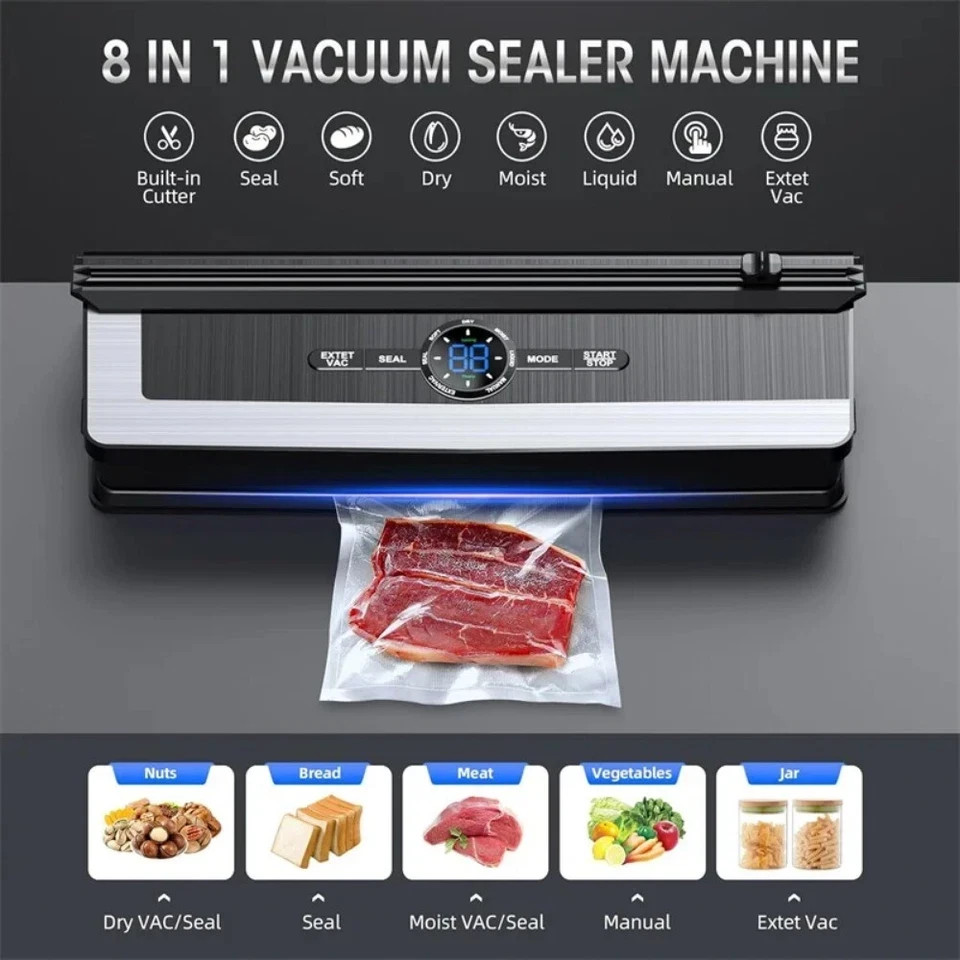 Automatic Vacuum Sealing Machine Small Household Food Packaging Machine
