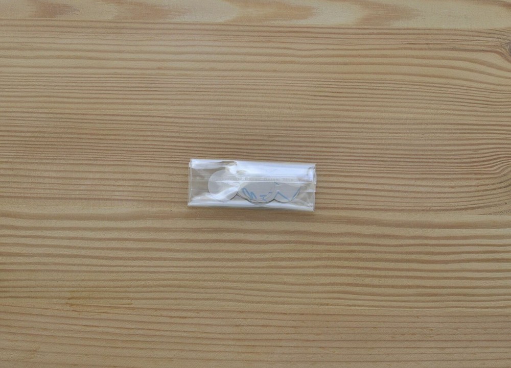 WHITE ROUND CIRCLE STICKERS 10pcs 2cmX2cm
