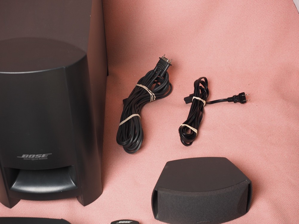Bose 3·2·1 2.1 Channel Home Entertainment System Graphite Please Read