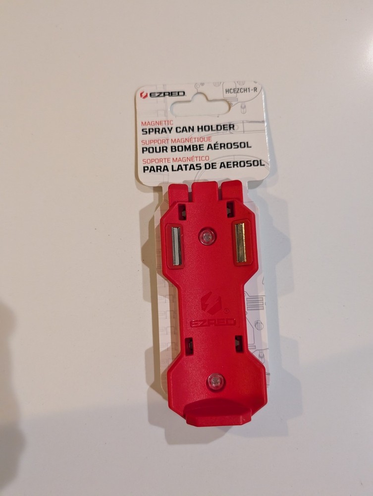 Ezred Magnetic Spray Can Holder Red New