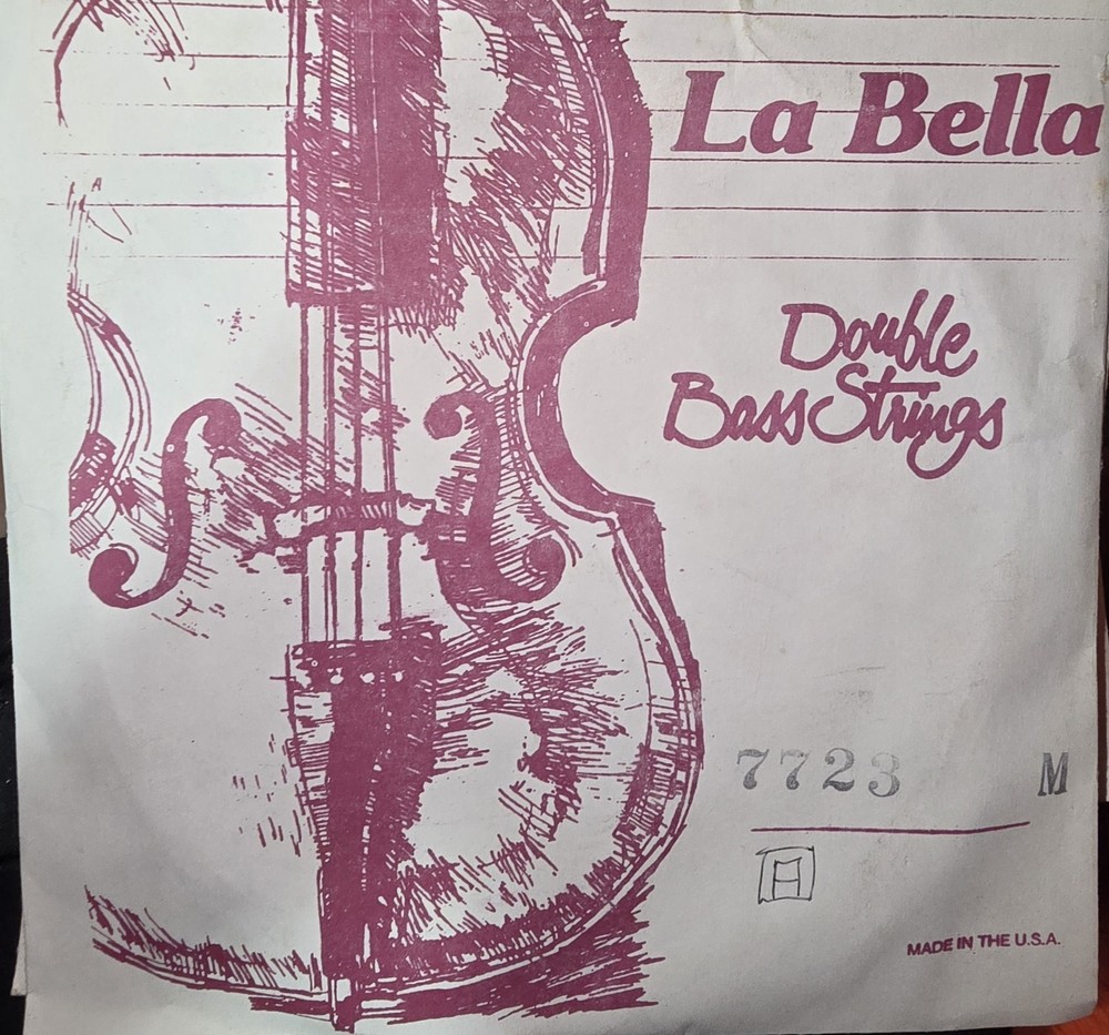 LaBella Double Upright Bass A String  No.7723 M