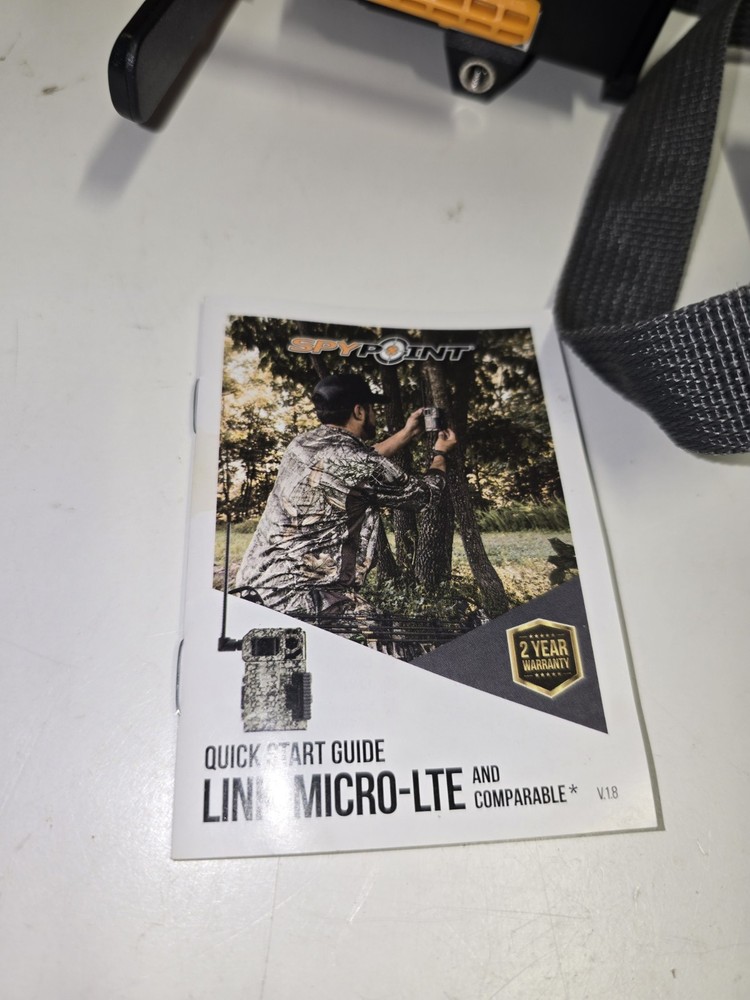 SpyPoint Link-Micro-LTE-V Cellular game camera, security cam, Tested working