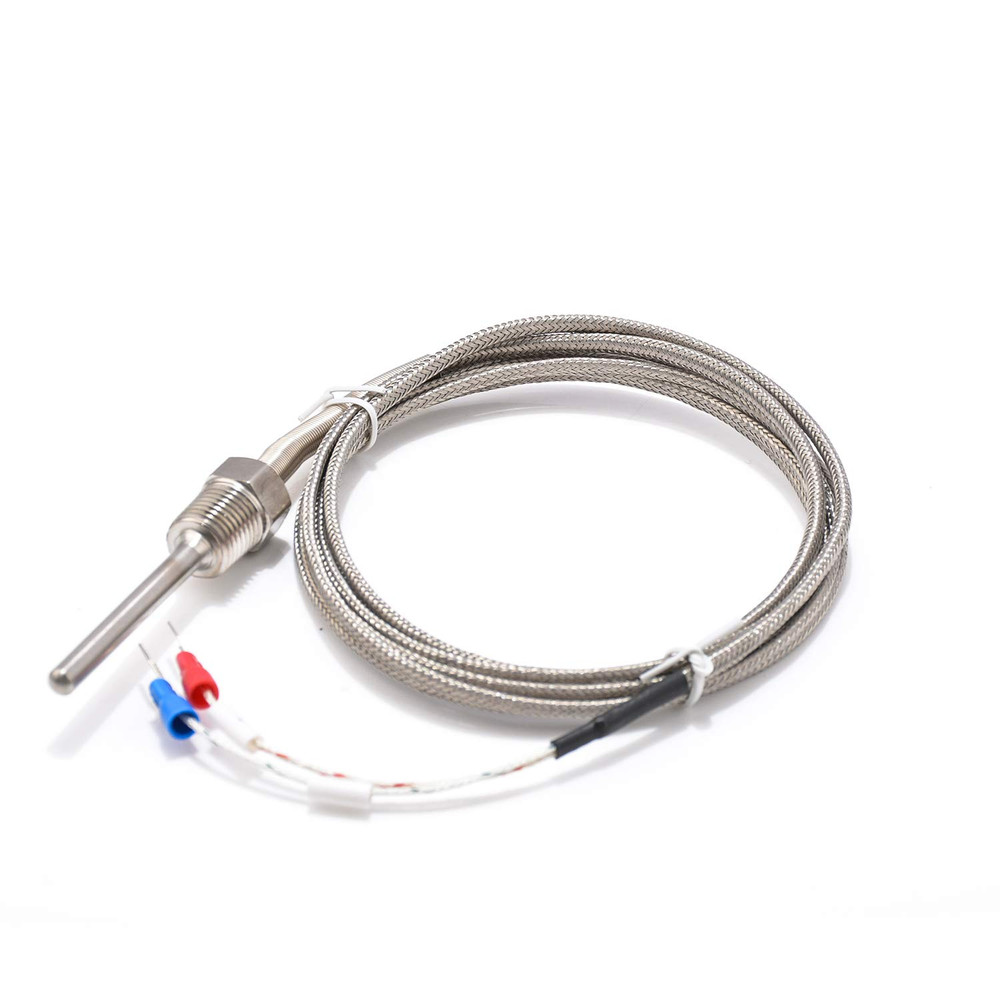 Waterproof K Type Grounded Thermocouple - Temperature Sensor Probe for PID Temp