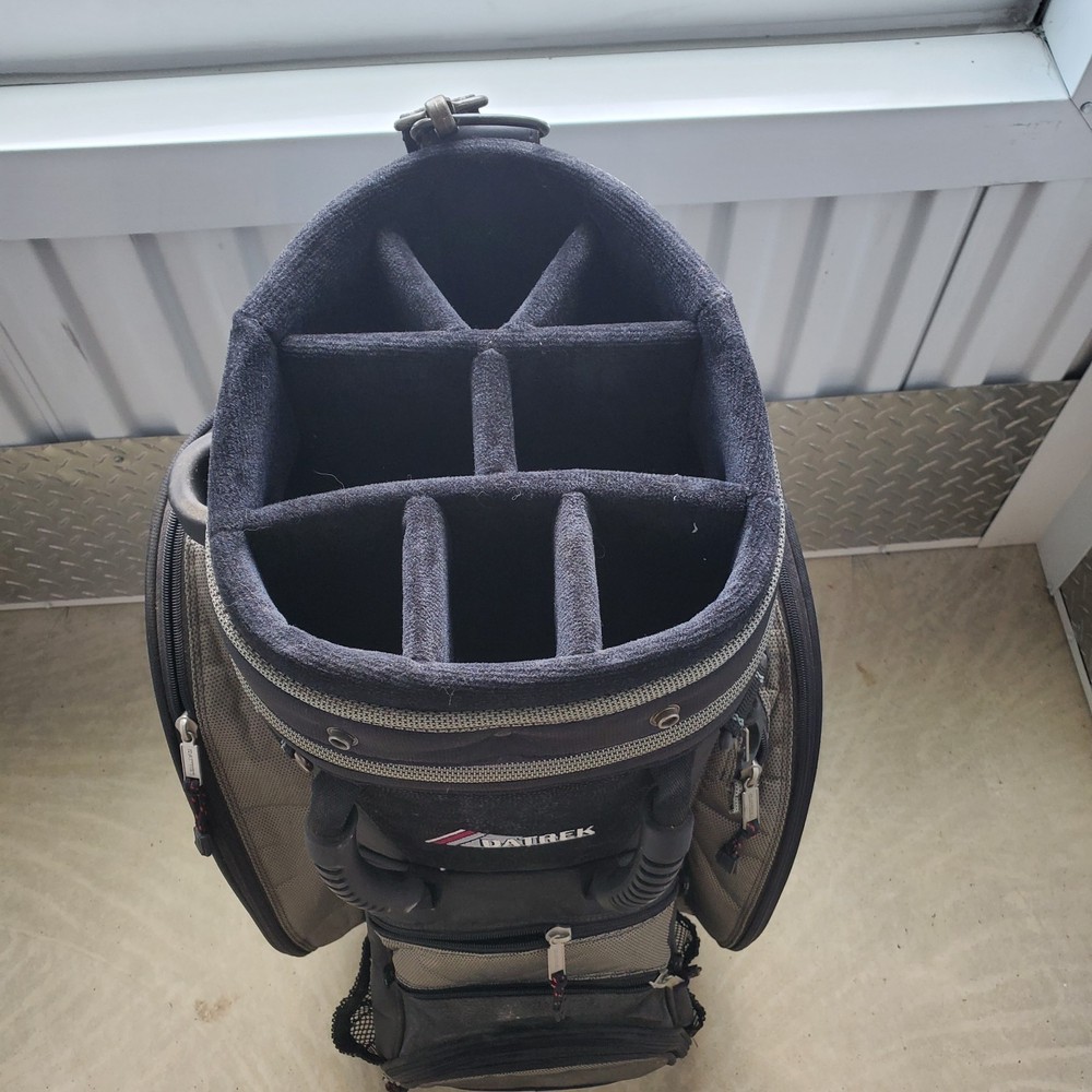 Datrek Golf Bag = Black/Gray 8-Way