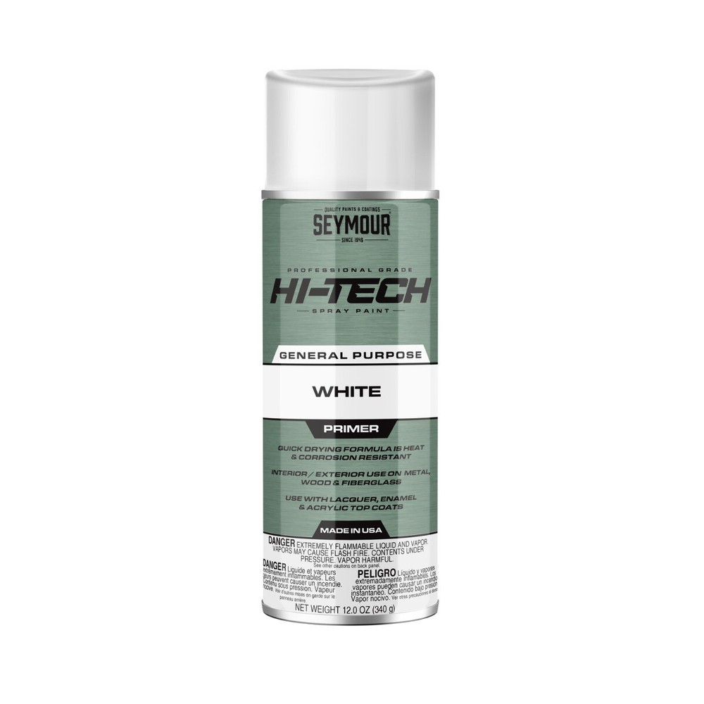 Seymour 16-805 High Tech White Primer 12 oz