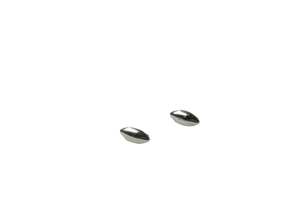 Ray Ban RB2132 New Wayfarer Silver Replacement Front Side Icon Logo Genuine