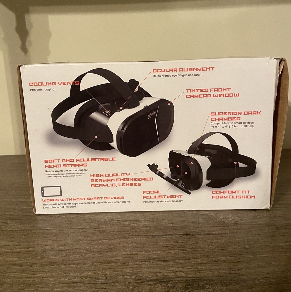 DYNAMIC VIRTUAL VIEWER VIRTUAL REALITY 3D HEADSET MOVIES GAMES