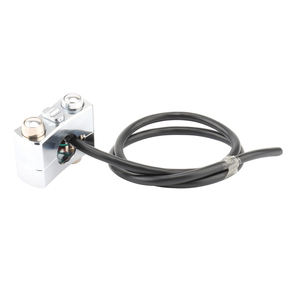 Motorcycle 1" Handlebar Horn Turn Signal Light Control Switch For Harley Custom