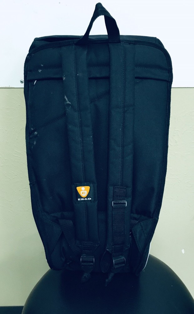 ERGO Megalopolis Aero Hardshell Motorcycle Backpack Spine Protector- Yellow