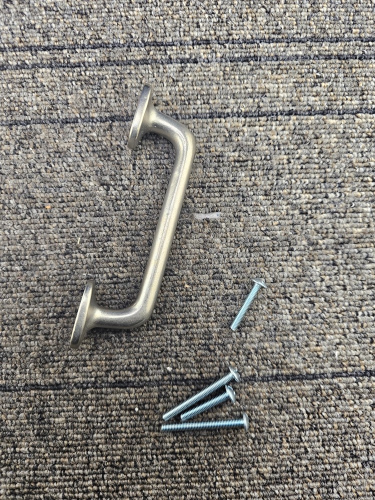 Ashley Norton Solid Bronze 3 3/4" Centers Classic Hex Pull in White Bronze