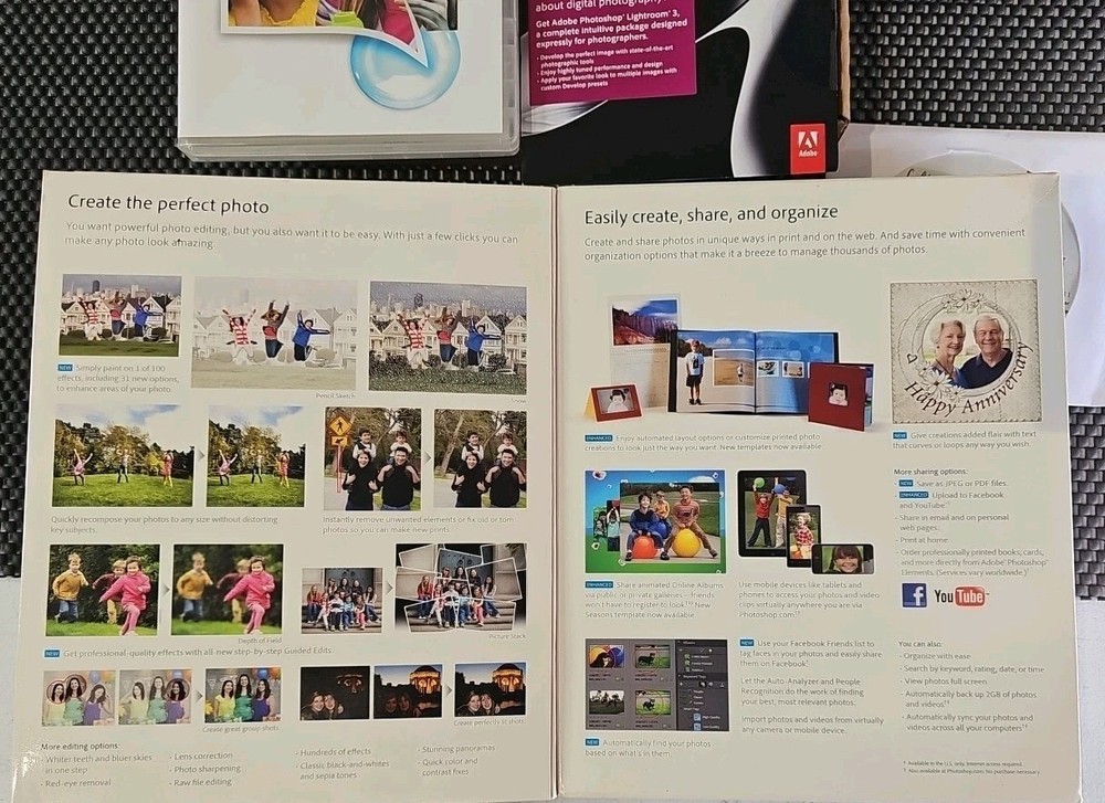 Adobe Photoshop Elements 10 (Open Box Never Use)