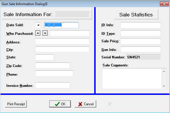CGI Pro GO (Complete Gun Inventory Clerk Pro Portable USB)