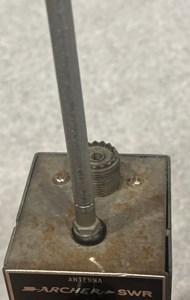 Vintage Archer SWR Standing Wave Indicator 21-575 Untested