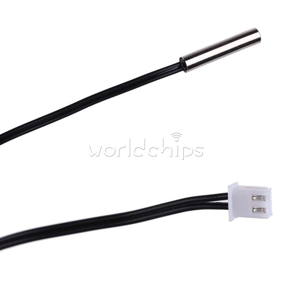 1m/5m/10m NTC Thermistor Temperature Sensor 10K 1% 3950 Waterproof Probe Cable
