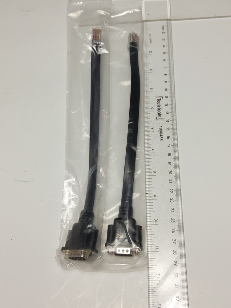 LOT OF 2 VEGA TECH DATA CABLES E189529 (NEW)