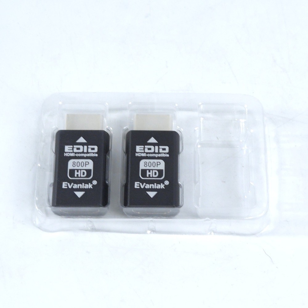 EVanlak Hdmi Edid Emulator Passthrough 3rd Generation 800p New