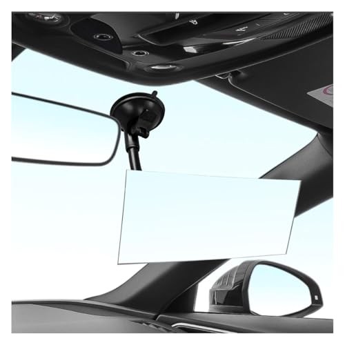 Baby Car Rearview Mirror with Suction Cup, 360 Degrees Wide Angle Rectangular