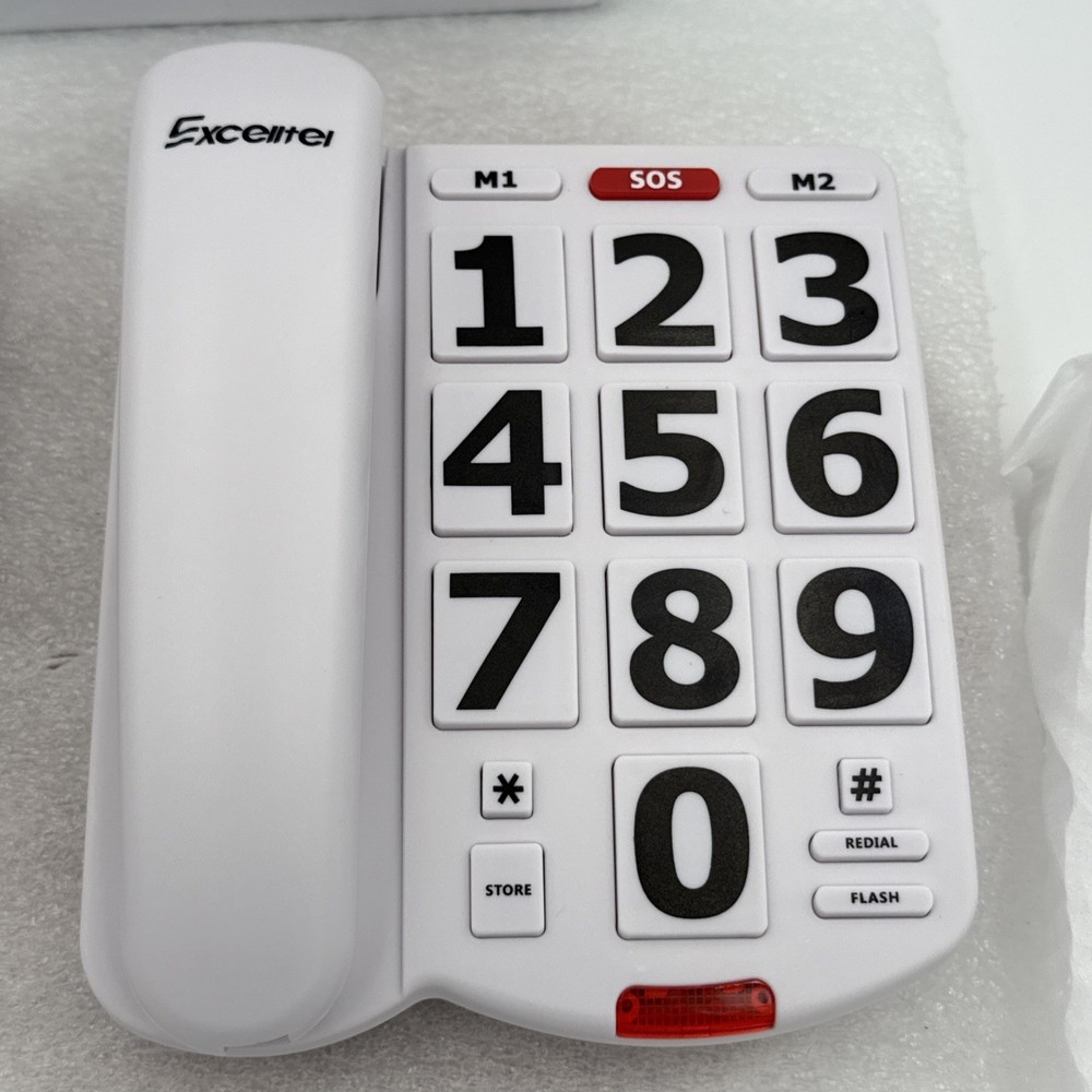 Excelltel Big Button Phone EX-LD-265 Adjustability Features, One-Touch Dialing