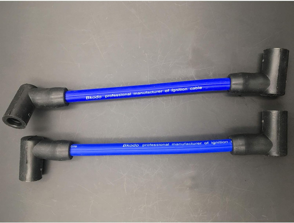 Marine Spark Plug Wire Leads 6 Inch Performance 2 Pack