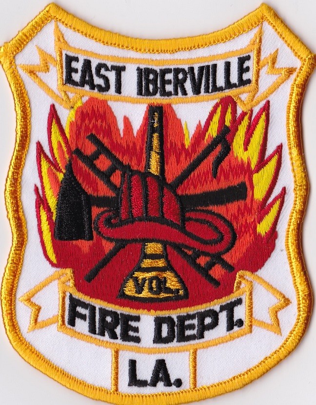 East Iberville Fire Dept. LA Firefighter Patch