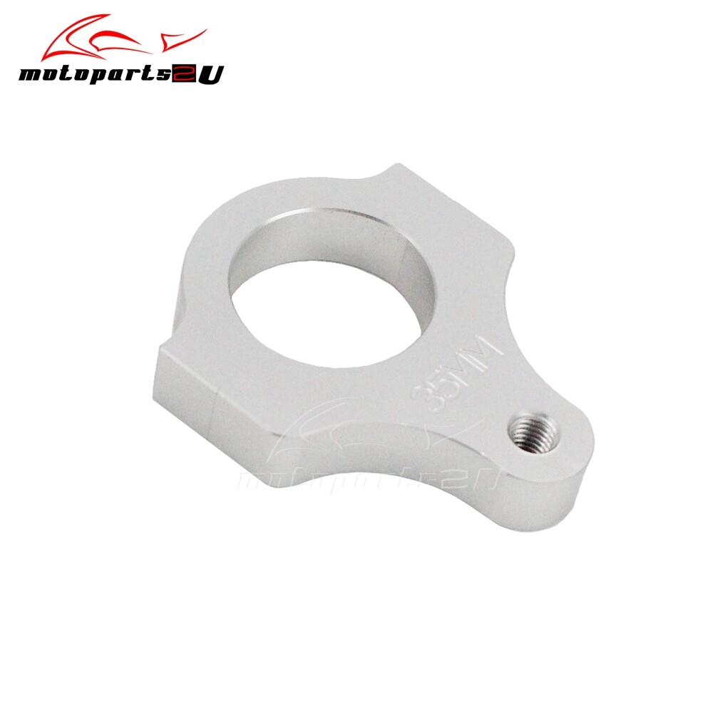 CNC Aluminum Motorcycle Steering Damper Fork Shock Frame Mounting Clamp Bracket