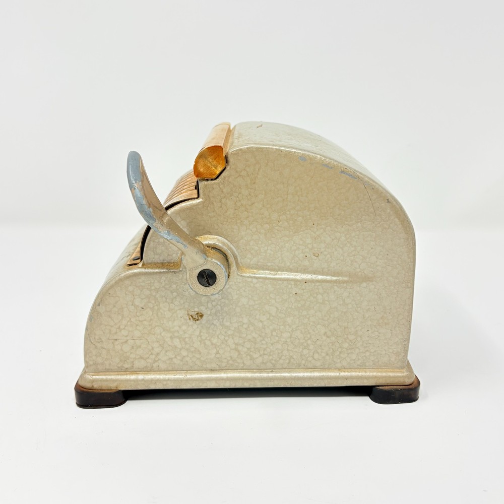 Vintage Precise Mechanical Adding Machine Lever Handle 1940s Chicago Untested