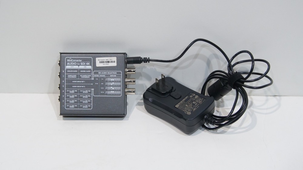 Blackmagic Design Mini Converter - Audio to SDI 4K