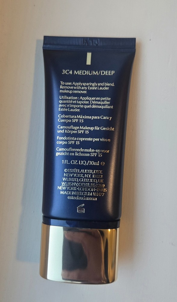 Estée Lauder Double Wear 24H Waterproof Full Coverage Foundation 3C4 Medium Deep