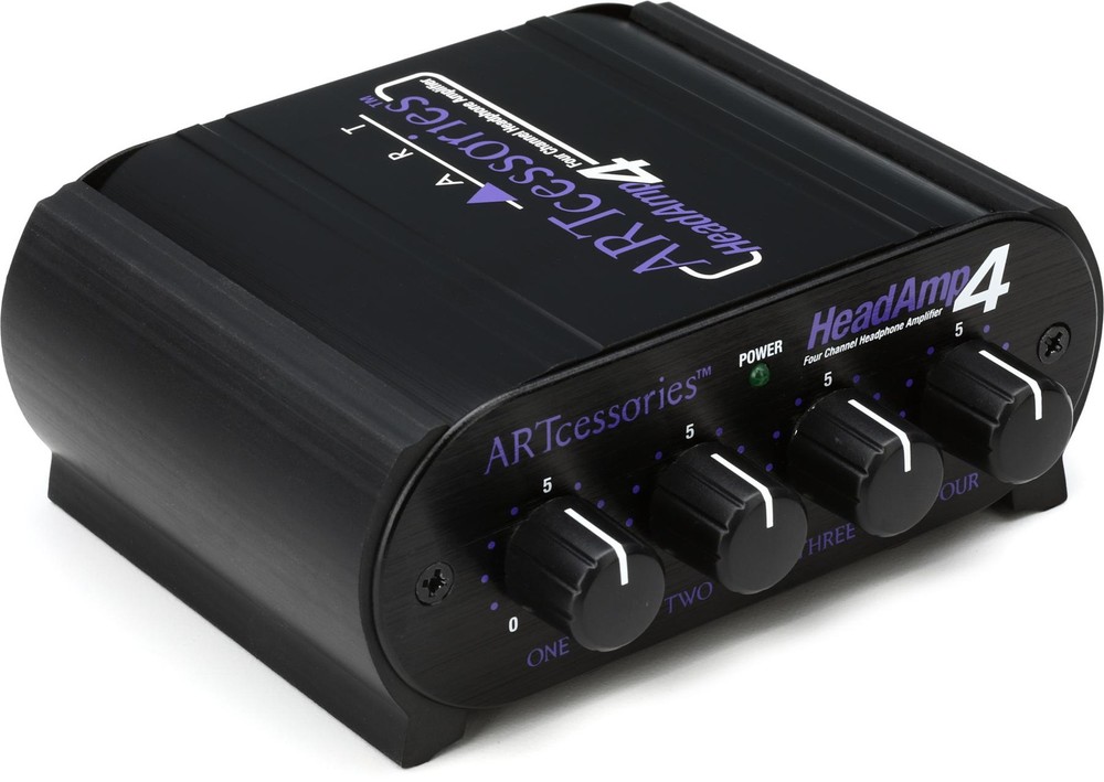 ART HeadAmp 4 4-channel Headphone Amplifier (3-pack) Bundle