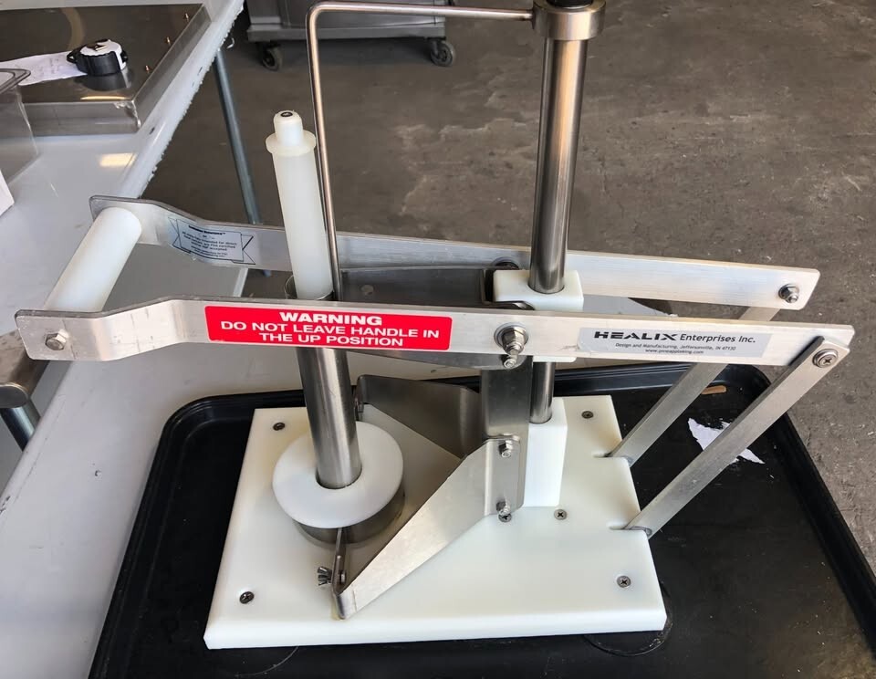 E-Z Cut II Table Top Manual Pineapple Coring Machine