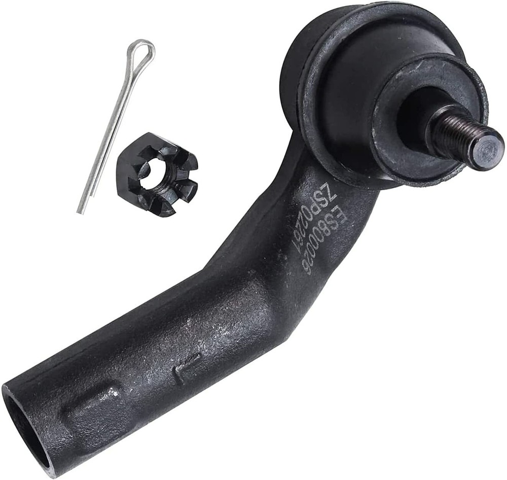 Front Lower Control Arms w/ Ball Joints Outer Tie Rod Ends for Mazda 3 Mazda 5